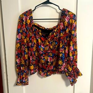 Floral blouse